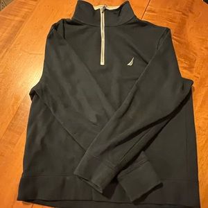 Mens medium nautical quarter-zip